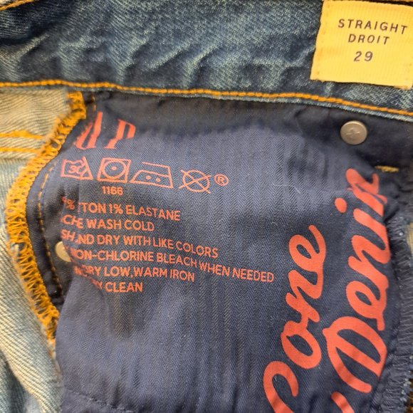 GAP/Cone denim Cropped Straight Jeans - Picture 5 of 6